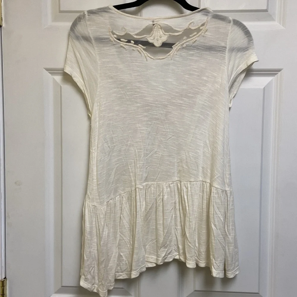 Free People Viscose Flowy Top - Picture 7 of 9